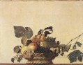 果物のかご カラヴァッジョの静物画